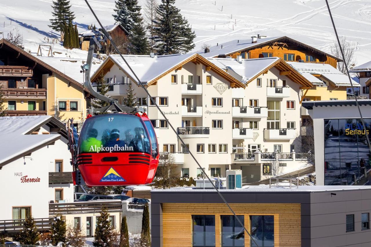 Aparthotel Alpendiamant Serfaus Wachter Gmbh Kültér fotó